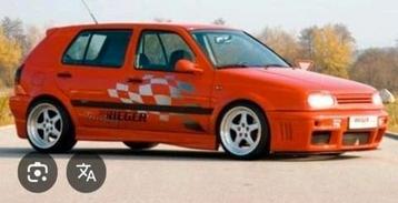 Volkswagen golf 3 en cabriolet RIEGER  tuning ombouw set NEW beschikbaar voor biedingen