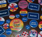 button vastelaovend carnaval rond hart langwerpig NIEUW, Ophalen of Verzenden, Nieuw, Overige onderwerpen, Button