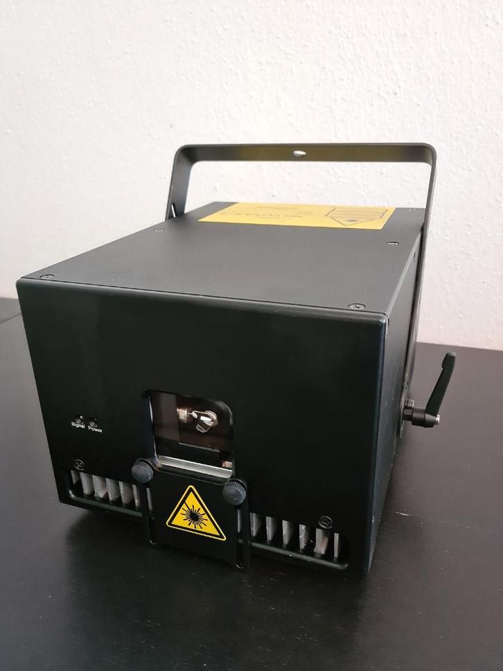 4 watt RGB Full color diode ILDA laser projector+flightcase, Muziek en Instrumenten, Licht en Laser, Nieuw, Laser, Geluidgestuurd