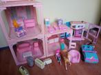 Barbie Huis met vele extra. 2 grote dozen vol, Ophalen of Verzenden, Gebruikt