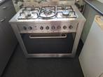 Indesit 5 pits gasfornuis, Witgoed en Apparatuur, Ophalen, Gebruikt, 60 cm of meer, Gas