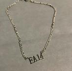 Fernando Alonso zilverkleurige ketting FA14 Formule 1, Ophalen of Verzenden, Nieuw, Zilver, Overige materialen
