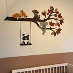 Muursticker babykamer tak met dieren, Nieuw, Ophalen of Verzenden, Wanddecoratie