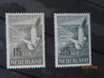 Nico Nederland Luchtpost 12/13 Postfris zonder plakker 1951, Ophalen of Verzenden, Na 1940, Postfris