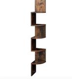 Hoppa! LBC72BX Zigzag Hoekkast Bruin van €25 voor €9, Nieuw, Ophalen of Verzenden