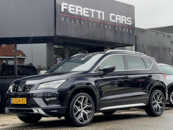 SEAT Ateca 1.5 TSI AUT7 FR INTENSE 150PK PANODAK LEDER NAVI, Auto's, Seat, Te koop, Ateca, 360° camera, ABS, Adaptive Cruise Control