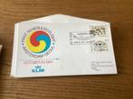 No1920 KLM Amsterdam Seoul 30-10-1984 Heb ook van Nederland, Postzegels en Munten, Postzegels | Eerstedagenveloppen, Ophalen of Verzenden