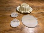 Tupperware puddingvorm, Huis en Inrichting, Ophalen of Verzenden, Wit
