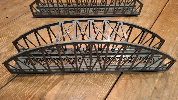 marklin boogbrug 7263 2x, Hobby en Vrije tijd, Modeltreinen | H0, Gebruikt, Brug, Tunnel of Gebouw, Wisselstroom, Märklin, Ophalen of Verzenden