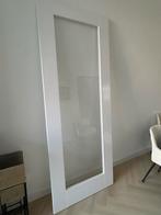 Glazen opdek deur, Ophalen, 80 tot 100 cm, 215 cm of meer, Binnendeur