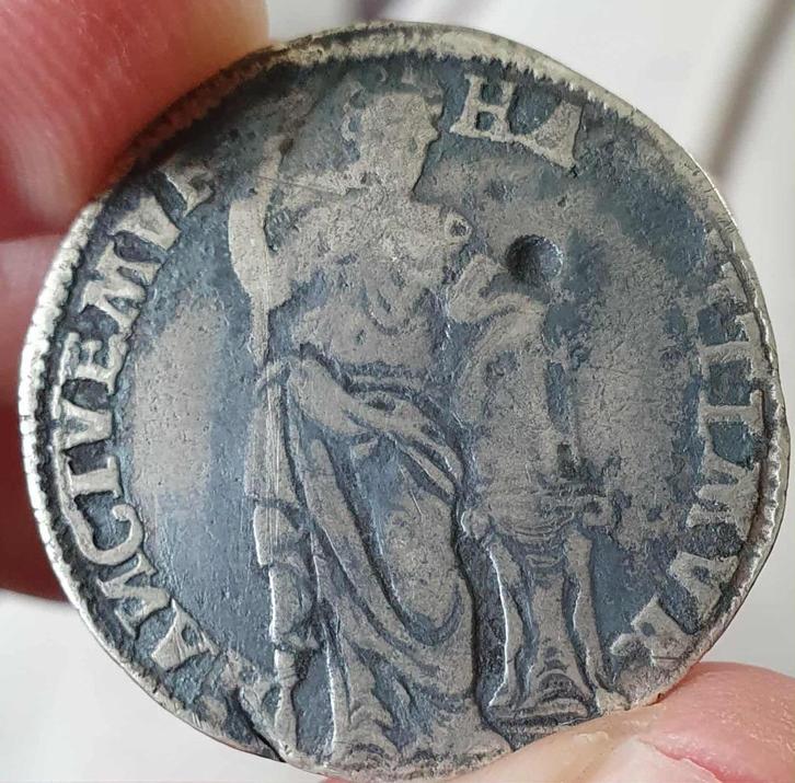 Zeer schaarse Stedelijke gulden Zutphen 1687 mooie patina, Postzegels en Munten, Munten | Nederland, Losse munt, 1 gulden, Vóór koninkrijk
