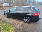 Peugeot 308 1.2 E-thp 96KW/130PK SW AUT 2017 Zwart, Stof, Zwart, 1199 cc, 635 kg