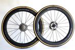 Shimano Dura Ace C60 Cassette Disc en banden Carbon wielset, Fietsen en Brommers, Fietsonderdelen, Wiel, Shimano, Racefiets, Ophalen of Verzenden