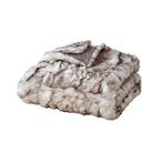 Plaids Cocooning Sensation gris fleece deken/plaid NIEUW, Verzenden, Nieuw
