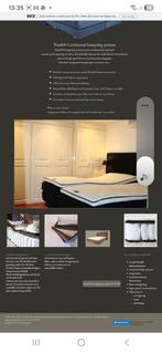 Verstelbare Nesth Boxspring met Okin motoren 210 x 210 cm!!, Gebruikt, 210 cm, Tweepersoons, Ophalen of Verzenden