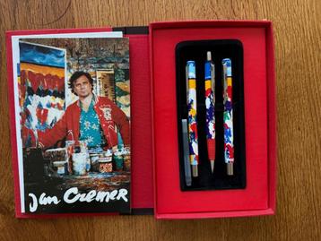 Nieuwe 3-delige Jan Cremer Tulpen pennenset beschikbaar voor biedingen