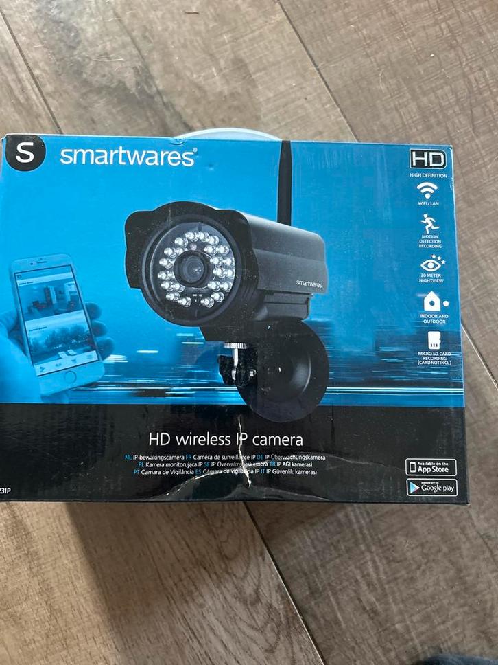 Smartwares HD IP Camera - Nieuw, Audio, Tv en Foto, Videobewaking, Nieuw, Buitencamera, Ophalen of Verzenden