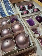 Paarse kerstversiering, Ophalen