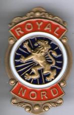 Royal Nord email op koper motorfiets broche ( G_120 ), Verzamelen, Speldjes, Pins en Buttons, Verzenden, Nieuw, Transport, Speldje of Pin
