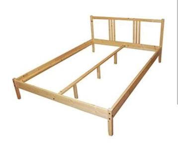 Bedframe 140x200 incl lattenbodem (€0, ophalen 23-11) - afbeelding 2