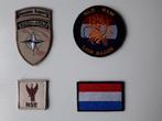 badges Resolute Support Afghanistan, Verzamelen, Militaria | Algemeen, Embleem of Badge, Nederland, Ophalen of Verzenden, Landmacht