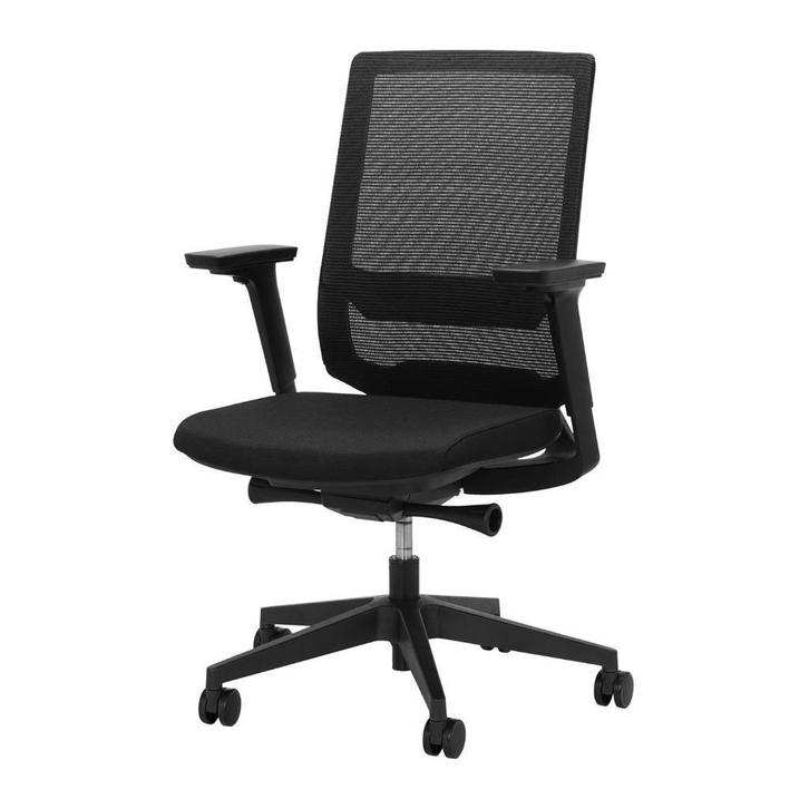 Nieuw - RM-Line Kevin - Bureaustoel - NEN 1335, Huis en Inrichting, Bureaustoelen, Nieuw, Zwart, Ergonomisch, Ophalen of Verzenden