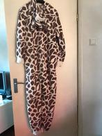 Onesie giraffe maat M, Kleding | Dames, Huispakken, Ophalen of Verzenden, Gedragen, Maat 38/40 (M), Beige
