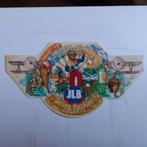 Oude sticker.  JLB. Jeans Parkas.Jackets., Ophalen of Verzenden, Zo goed als nieuw, Overige typen