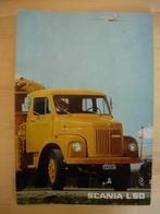 Scania L50 Brochure 1972 – L 50 – Torpedo Neus, Gelezen, Ophalen of Verzenden, Overige merken, Scania