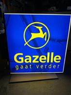Fraaie oude GAZELLE fietsen lichtbak. Origineel., Verzamelen, Merken en Reclamevoorwerpen, Ophalen, Gebruikt, Lichtbak of (neon) lamp