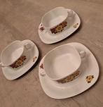 Langenthal Suisse vintage soepkommen - 3 stuks, Ophalen of Verzenden, Overige typen