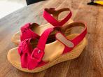 Sandalen sleehak Gabor 39 Roze, Kleding | Dames, Schoenen, Gabor, Zo goed als nieuw, Roze, Sandalen of Muiltjes