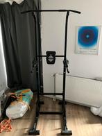 Powerstation / Power Tower – Goede staat + complete training, Sport en Fitness, Fitnessmaterialen, Ophalen, Zo goed als nieuw