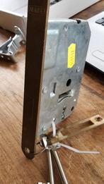 Nemef 1256-5 kastslot messing voorplaat 50mm, Ophalen of Verzenden, Nieuw