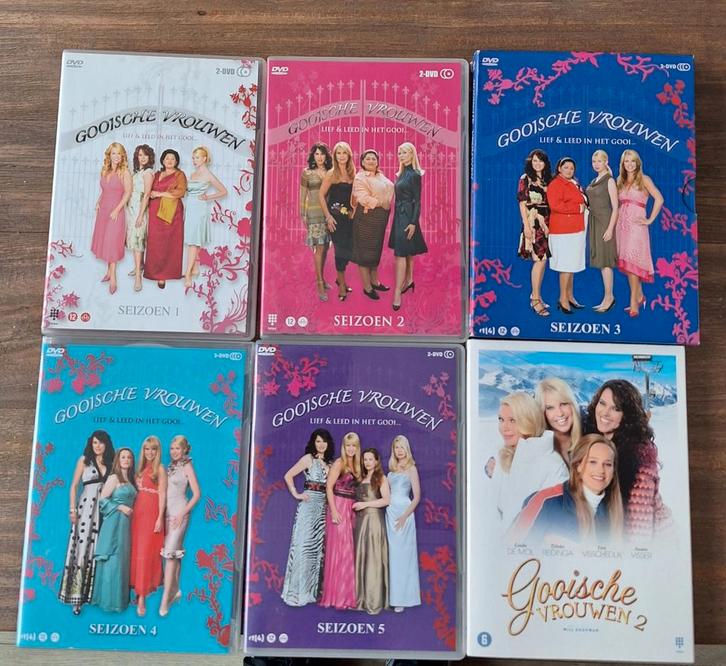 Gooische Vrouwen DVD Box -, Cd's en Dvd's, Dvd's | Tv en Series, Zo goed als nieuw, Komedie, Alle leeftijden, Ophalen