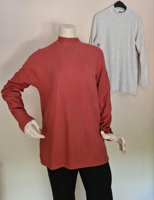 "ZARA" Sleeve tops, terra cotta en beige. Mt. L en M., Kleding | Dames, Truien en Vesten, Zo goed als nieuw, Maat 38/40 (M), Beige