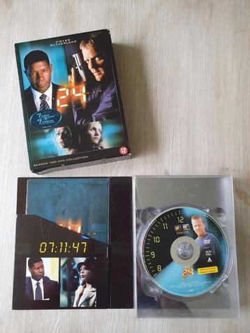 DVD - 24 Twenty Four - seizoen 2 beschikbaar voor biedingen