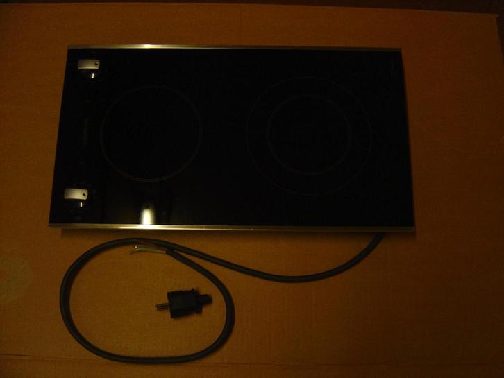 Siemens 2 pits inbouw kookplaat, Witgoed en Apparatuur, Kookplaten, Zo goed als nieuw, Inbouw, Keramisch, 3 kookzones of minder