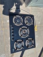 5 pits gasplaat, Witgoed en Apparatuur, Kookplaten, Ophalen, Gebruikt, Inbouw, Gas