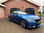Bmw 428Xi M Pakket Nekverw Navi Leer Stoelverwarming, Auto's, Automaat, USB, Cabriolet, Blauw
