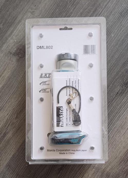 Makita DML802 LED Lamp Body - 200 Lumen - Blauw, Doe-het-zelf en Verbouw, Gereedschap | Machine-onderdelen en Toebehoren, Nieuw