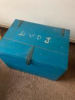 Oude vintage dekenkist, Huis en Inrichting, Woonaccessoires | Kisten, Ophalen of Verzenden, Zo goed als nieuw, Minder dan 50 cm