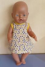 Poppenkleertjes poppenkleding Baby pop 40-43c jurkje 508, Nieuw, Ophalen of Verzenden, Babypop