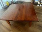 Kersenhouten salontafel, Huis en Inrichting, Tafels | Salontafels, Gebruikt, 100 tot 150 cm, Vierkant, Minder dan 50 cm