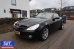 Mercedes SLK-klasse 350 Aut Designo NAVIGATIE|MEMORY|AIRSCAR, Auto's, Automaat, Achterwielaandrijving, Zwart, Cabriolet