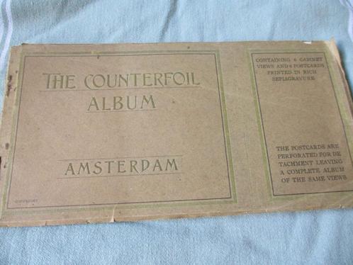 album 6 kaarten Amsterdam, Verzamelen, Ansichtkaarten | Nederland, Ongelopen, Noord-Holland, 1920 tot 1940, Ophalen of Verzenden
