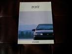 Hyundai Pony 24 pag., Verzenden, Zo goed als nieuw, Overige merken