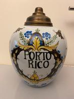Oude Tabakspot Porto Rico - Keramiek & Koper, Antiek en Kunst, Ophalen of Verzenden
