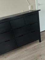 Zwarte hemnes (ikea) kast., Huis en Inrichting, Ophalen, Gebruikt, 25 tot 50 cm