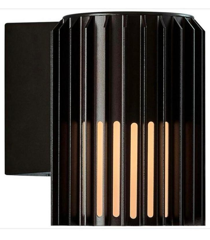 Nordlux Aludra buitenlamp bruin zwart NIEUW, Tuin en Terras, Buitenverlichting, Nieuw, Wandlamp, Aluminium, Minder dan 50 watt